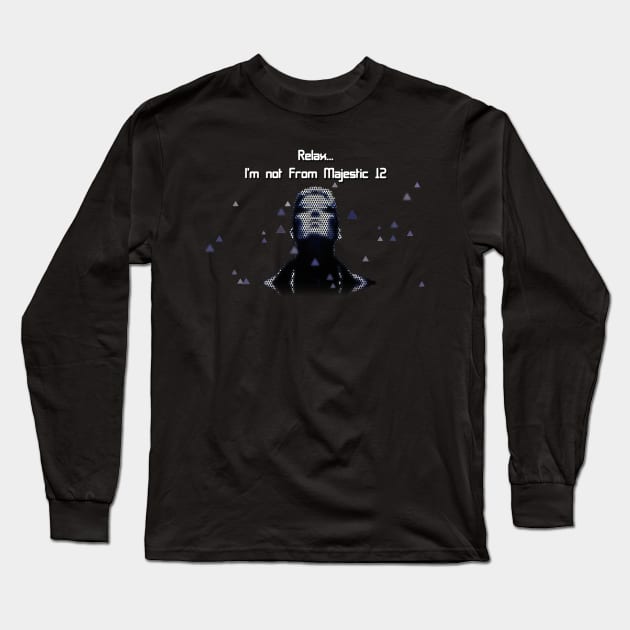 Not from MJ12 Long Sleeve T-Shirt by s0nicscrewdriver